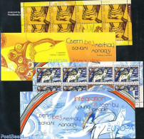 Belarus 2006 Europa 2 Booklets, Mint NH, History - Nature - Europa (cept) - Birds - Penguins - Stamp Booklets - Unclassified
