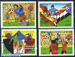 Yemen, South 1982 Football Winners 4v, Mint NH, Sport - Football - Autres & Non Classés