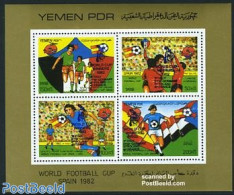 Yemen, South 1982 Football Winners S/s, Mint NH, Sport - Football - Autres & Non Classés