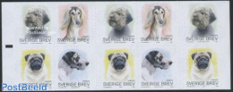 Sweden 2008 Dogs Foil Booklet S-a, Mint NH, Nature - Dogs - Stamp Booklets - Unused Stamps