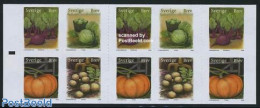 Sweden 2008 Autumn Fruits Foil Booklet, Mint NH, Health - Nature - Food & Drink - Fruit - Stamp Booklets - Unused Stamps