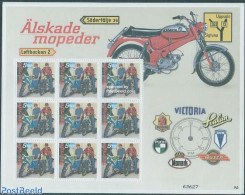 Sweden 2005 Motor Cycles M/s, Mint NH, Transport - Motorcycles - Unused Stamps