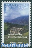 Andorra, French Post 2005 Ensegur Mountain Hut 1v, Mint NH - Nuevos