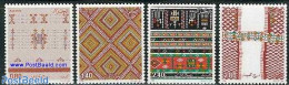 Algeria 1985 Carpets 4v, Mint NH, Various - Textiles - Ongebruikt