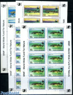 Romania 1994 WWF, Fish 4 M/s (=10 Sets), Mint NH, Nature - Fish - World Wildlife Fund (WWF) - Ungebraucht