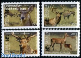 Tajikistan 2009 WWF, Deers 4v, Mint NH, Nature - Animals (others & Mixed) - Deer - World Wildlife Fund (WWF) - Tadjikistan