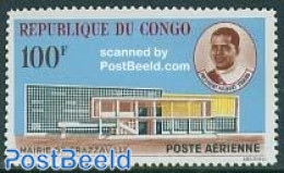 Congo Republic 1963 Brazzaville City Hall 1v, Mint NH - Otros & Sin Clasificación