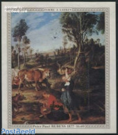 Congo Republic 1978 Rubens Paintings S/s, Mint NH, Nature - Cattle - Art - Paintings - Rubens - Other & Unclassified