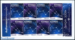 Cyprus 2009 Europa, Astronomy Booklet, Mint NH, History - Science - Europa (cept) - Astronomy - Stamp Booklets - Nuovi