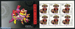 China People’s Republic 2006 Year Of The Dog Booklet, Mint NH, Nature - Various - Dogs - Stamp Booklets - New Year - Nuovi
