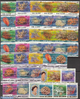 Cook Islands 1980 Definitives 77v, Mint NH, Nature - Fish - Shells & Crustaceans - Vissen