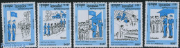 Cambodia 1993 UNTAC 5v, Mint NH, History - United Nations - Cambodia