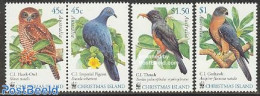 Christmas Islands 2002 WWF, Birds 4v, Mint NH, Nature - Birds - Owls - World Wildlife Fund (WWF) - Christmaseiland