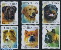 Cuba 2008 Dogs 6v, Mint NH, Nature - Dogs - Ongebruikt