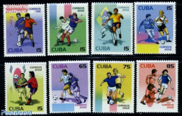 Cuba 2002 World Cup Football 8v, Mint NH, Sport - Football - Neufs