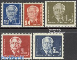 Germany, DDR 1950 Definitives 5v, Mint NH - Unused Stamps