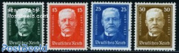 Germany, Empire 1927 War Victims 4v, Unused (hinged) - Unused Stamps