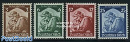Germany, Empire 1935 SAAR 4v, Mint NH - Unused Stamps