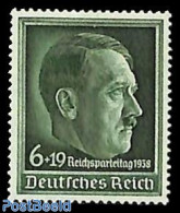 Germany, Empire 1938 Party Day 1v, Mint NH, History - Politicians - Neufs