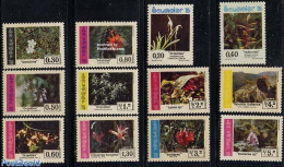 Ecuador 1975 Flora Of The Amazonas 12v, Mint NH, Nature - Flowers & Plants - Equateur