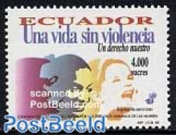 Ecuador 1999 Human Rights 1v, Mint NH, History - Human Rights - Ecuador