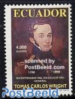 Ecuador 1999 T.C. Wright Montgomery 1v, Mint NH - Equateur