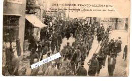 CPA - GUERRE FRANCO - ALLEMANDE - CHAQUE JOUR DES PRISONNIERS ALLEMANDS ARRIVENT AUX COUETS PRES NANTES - Guerre 1914-18