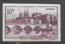 FRANCE 1941 - Y&T 500  Non Dentelé Neuf ** - Angers, Pont - 1941-1950