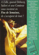 *CPM  - Invitation "FINS DE SEMAINES" - Maison De Nord à PARIS (75009) - Andere & Zonder Classificatie