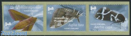 Finland 2008 Moth 3v S-a, Mint NH, Nature - Animals (others & Mixed) - Butterflies - Insects - Nuevos