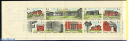 Finland 1979 Architecture 10v In Booklet, Mint NH, Stamp Booklets - Art - Architecture - Ongebruikt