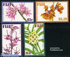 Fiji 2007 Flowers 4v, Mint NH, Nature - Flowers & Plants - Autres & Non Classés