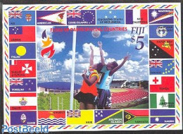 Fiji 2003 South Pacific Games S/s, Mint NH, History - Sport - Flags - Sport (other And Mixed) - Autres & Non Classés