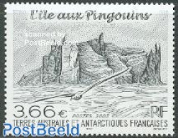 French Antarctic Territory 2003 Ile Aux Pingouins 1v, Mint NH, Nature - Birds - Nuevos