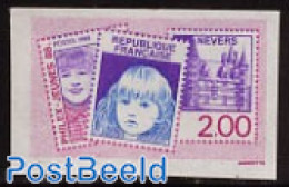France 1988 Philex Jeunes 1v Imperforated, Mint NH, Stamps On Stamps - Nuevos