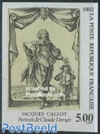 France 1992 J. Callot 1v Imperforated, Mint NH, Art - Paintings - Unused Stamps