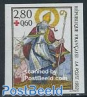 France 1993 Red Cross 1v Imperforated, Mint NH, Health - Religion - Transport - Red Cross - Religion - Ships And Boats - Ongebruikt