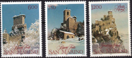 San Marino Serie Completa Año 1991 Yvert Nr. 1282/83 Y 147  Nueva Navidad - Nuovi