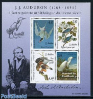 France 1995 Birds, J.J. Audubon S/s, Mint NH, Nature - Birds - Nuevos