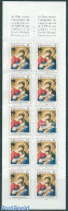 France 2002 Red Cross Booklet, Mint NH, Health - Religion - Red Cross - Christmas - Stamp Booklets - Art - Paintings - Ungebraucht