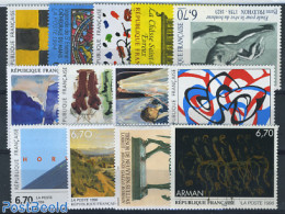 France 1996 Art Stamps France 1994/1996 (13 Stamps), Mint NH, Art - Paintings - Ongebruikt