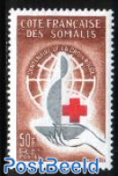 French Somalia 1963 Red Cross Centenary 1v, Mint NH, Health - Red Cross - Rotes Kreuz