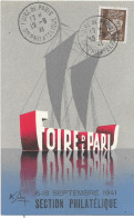FOIRE DE PARIS   6-18 SEPTEMBRE 1941 - Autres & Non Classés