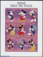 Gambia 1997 Minnie Maus 9v M/s, Mint NH, Art - Disney - Disney