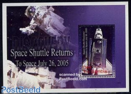 Gambia 2006 Space Shuttle Columbia S/s, Mint NH, Transport - Space Exploration - Gambia (...-1964)