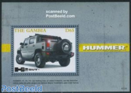 Gambia 2007 Hummer S/s, Mint NH, Transport - Automobiles - Coches