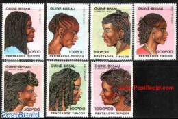 Guinea Bissau 1989 Woman Day 7v, Mint NH, Various - Costumes - Costumes