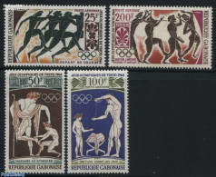 Gabon 1964 Olympic Games Tokyo 4v, Mint NH, Sport - Olympic Games - Sport (other And Mixed) - Neufs