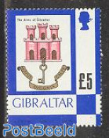 Gibraltar 1979 Definitive, Coat Of Arms 1v, Mint NH, History - Coat Of Arms - Gibraltar