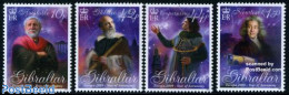 Gibraltar 2009 Europa, Astronomy 4v, Mint NH, History - Science - Europa (cept) - Astronomy - Astrologia